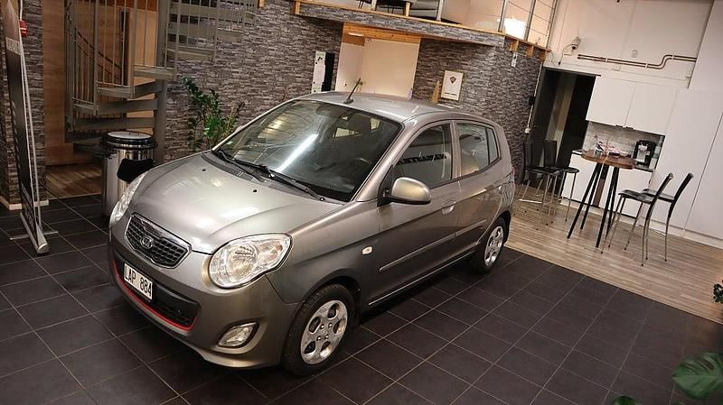 Begagnad Kia Picanto EX 65 HK (47 kW) 2010 Grå Halvkombi