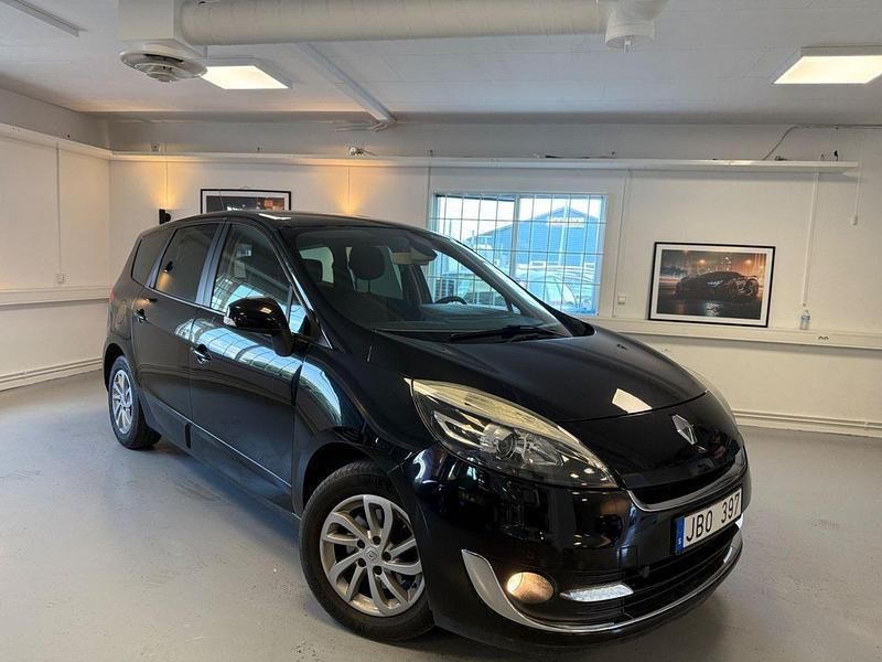 Svart Begagnad 2012 Renault Grand Scénic III Minibuss | 49 900 kr (Bra pris) - Bild 1/4