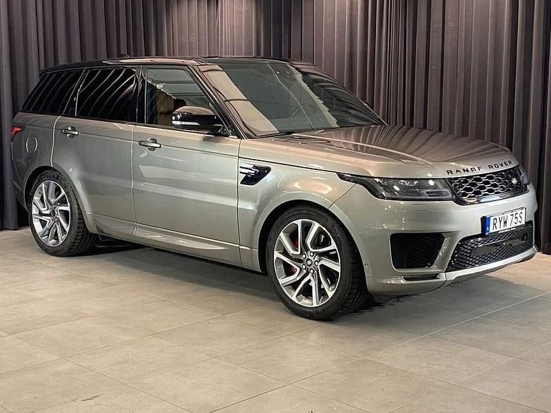Grå Begagnad 2019 Land Rover Range Rover Sport SE SUV | 569 500 kr (Lite dyr) - Bild 1/4