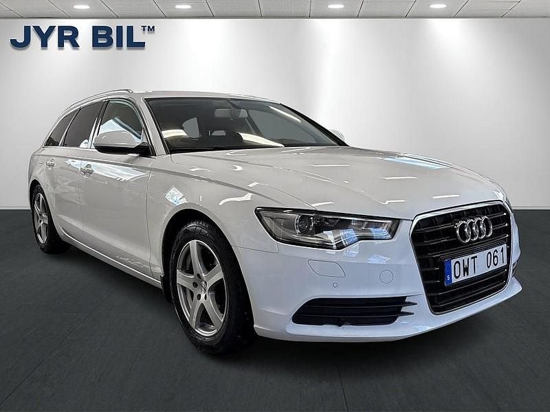 Vit Begagnad 2013 Audi A6 Proline Kombi | 119 700 kr (Marknadspris) - Bild 1/4