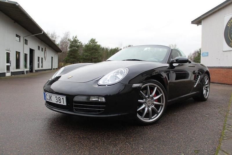 Svart Begagnad 2005 Porsche Boxster S Cab | 277 000 kr - Bild 1/4