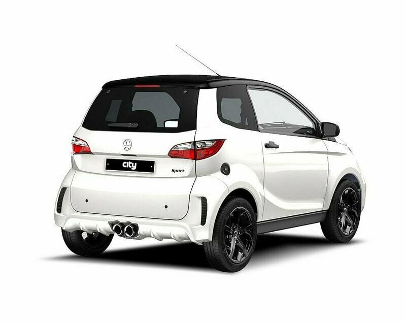 Begagnad Aixam City 2021 Vit /svart