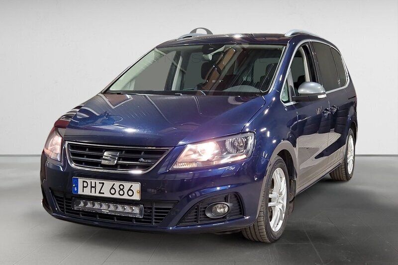 Blå Begagnad 2017 Seat Alhambra 4Drive Minibuss | 174 900 kr (Superpris) - Bild 1/3