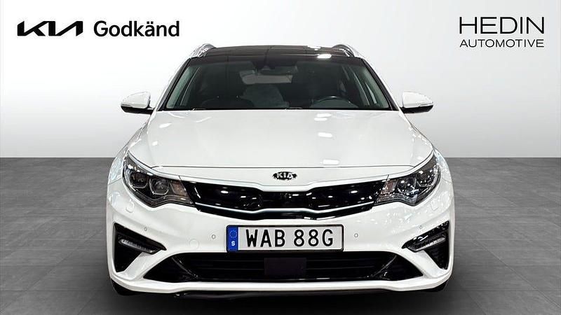Begagnad Kia Optima Advance 154 HK (113 kW) 2020 Vit Kombi