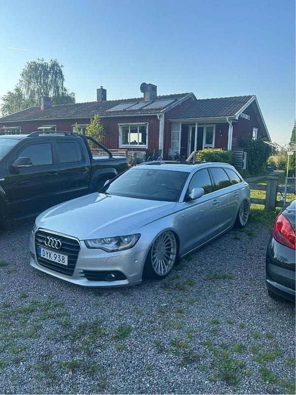 Silver Begagnad 2012 Audi A6 S-Line Kombi | 140 000 kr (Marknadspris) - Bild 1/4