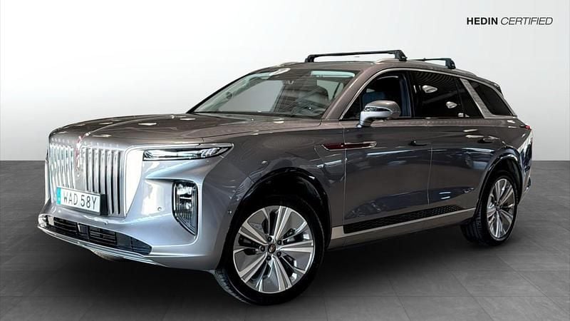 Grå (grey) Begagnad 2022 Hongqi E-HS9 SUV | 579 900 kr (Superpris) - Bild 1/4