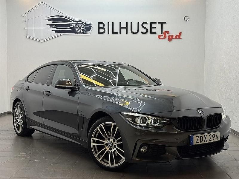 Grå Begagnad 2018 BMW 430 Gran Coupé Sportkupé | 238 500 kr (Marknadspris) - Bild 1/4