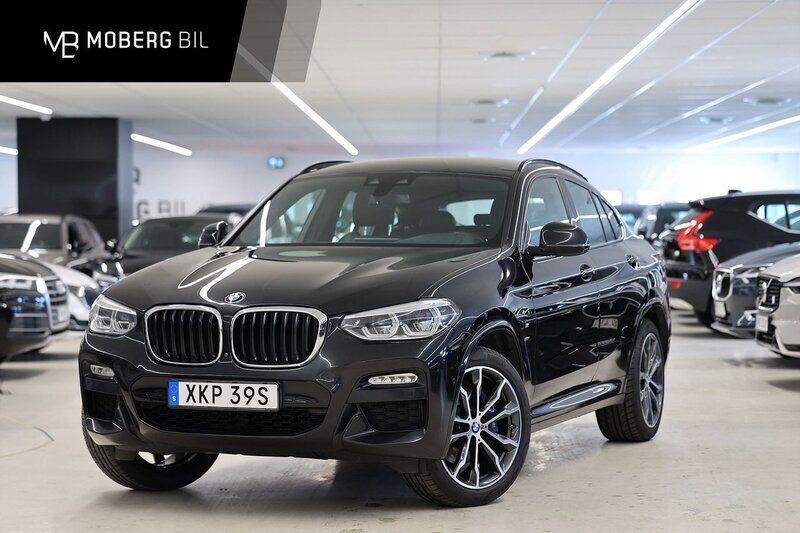 Svart Begagnad 2019 BMW X4 Comfort Edition SUV | 399 900 kr (Bra pris) - Bild 1/3