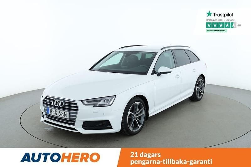 Vit Begagnad 2019 Audi A4 Kombi | 219 000 kr (Marknadspris) - Bild 1/4