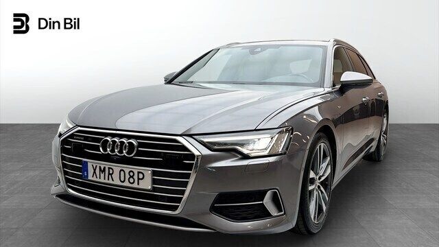 Tyfongrå metallic Begagnad 2019 Audi A6 Sport Kombi | 349 000 kr (Dyr) - Bild 1/4