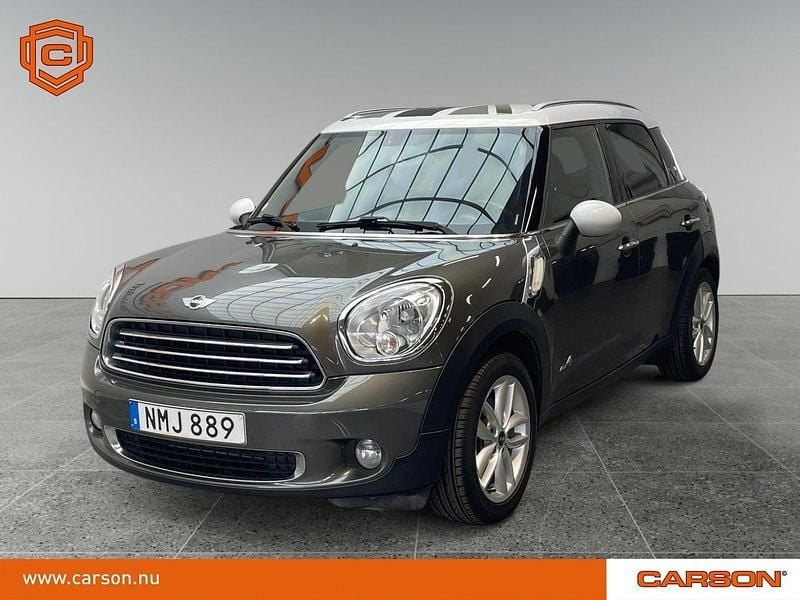 Grå Begagnad 2014 Mini Cooper D Countryman Chili SUV | 109 900 kr (Marknadspris) - Bild 1/3