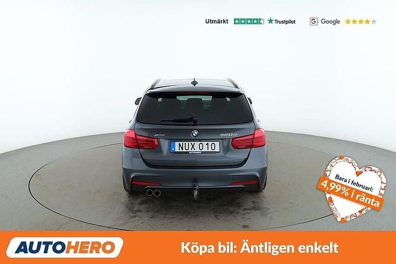 Begagnad BMW 320 M Sport 192 HK (141 kW) 2016 Grå Kombi