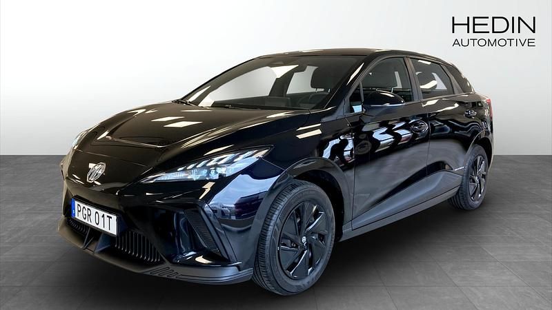Svart (black) Begagnad 2023 MG MG4 EV Halvkombi | 249 900 kr (Marknadspris) - Bild 1/4