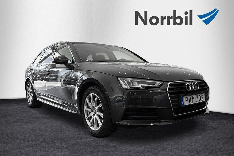 Grå Begagnad 2016 Audi A4 Proline Kombi | 209 000 kr (Marknadspris) - Bild 1/4