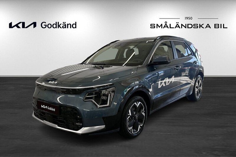 Blå Begagnad 2023 Kia e-Niro Advance SUV | 399 000 kr - Bild 1/4