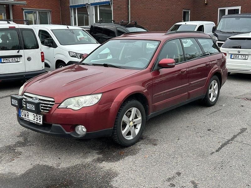 Röd Begagnad 2008 Subaru Outback Kombi | 69 000 kr (Bra pris) - Bild 1/2