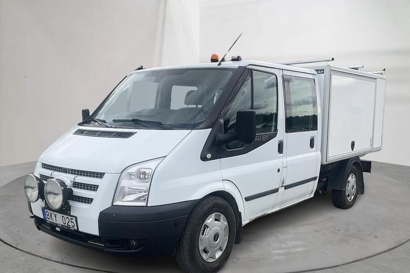 Vit Begagnad 2013 Ford Transit Sedan | 139 000 kr - Bild 1/4