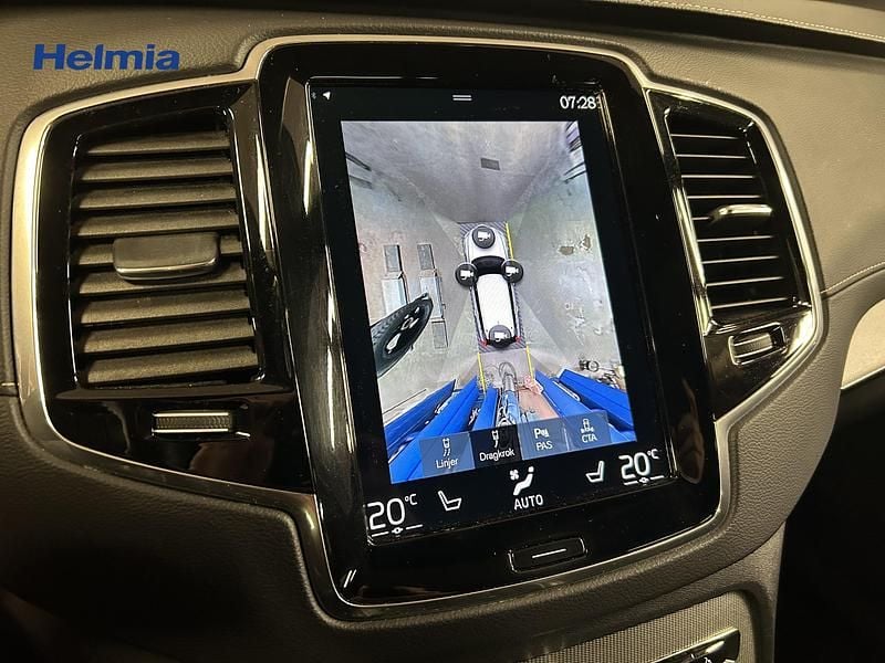 Begagnad Volvo XC90 R-Design 462 HK (339 kW) 2022 Svart SUV