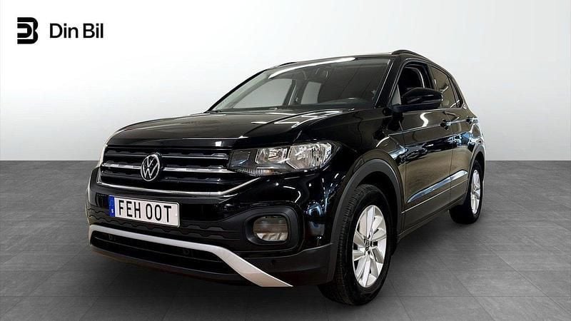 Svart Begagnad 2020 VW T-Cross Comfortline SUV | 169 800 kr (Marknadspris) - Bild 1/4