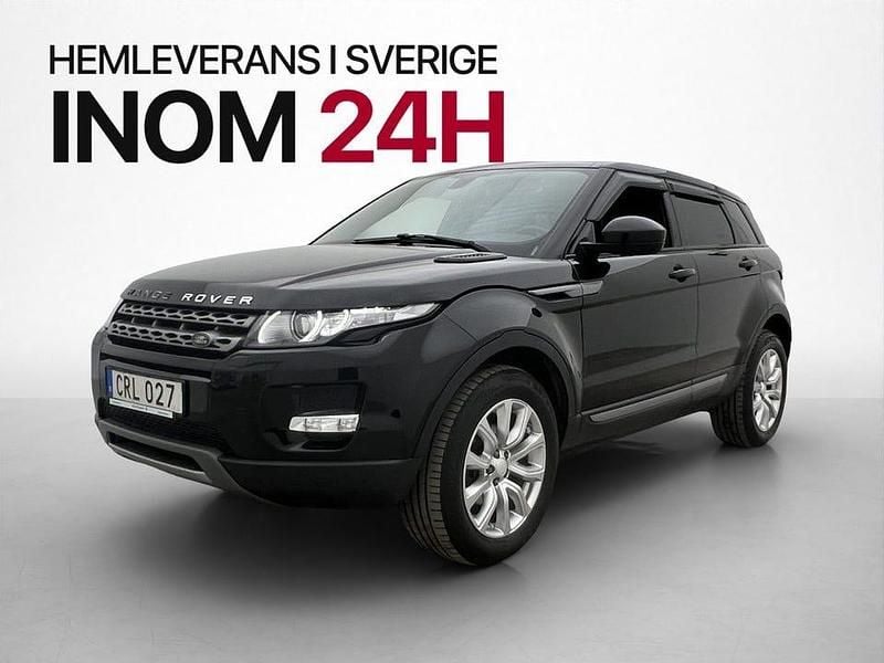 Begagnad Land Rover Range Rover evoque Pure 150 HK (110 kW) 2014 Svart SUV