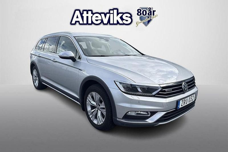 Silver Begagnad 2018 VW Passat Alltrack GT Kombi | 189 500 kr (Bra pris) - Bild 1/4