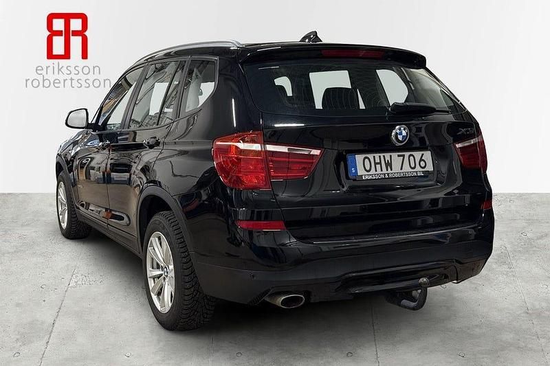 Begagnad BMW X3 190 HK (139 kW) 2017 Svart SUV