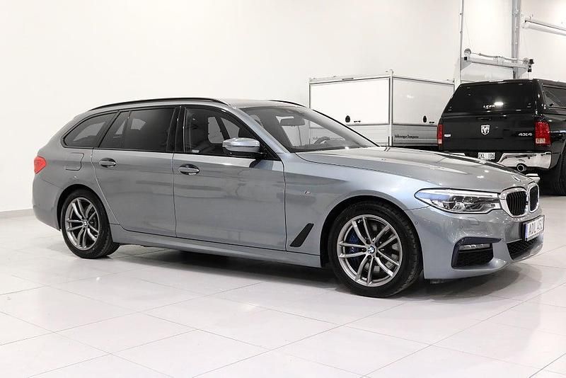 Begagnad BMW 540 M Sport 340 HK (250 kW) 2018 Blå Kombi