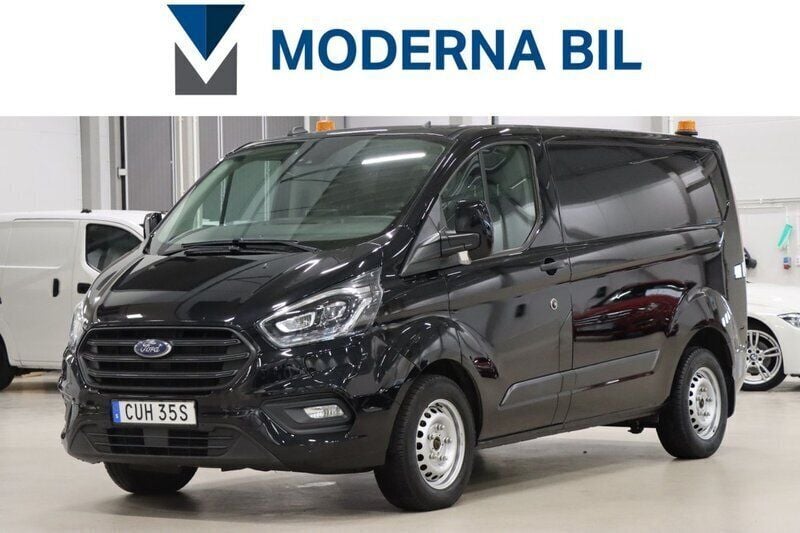 Svart Begagnad 2020 Ford Transit Custom Van | 234 700 kr (Marknadspris) - Bild 1/4
