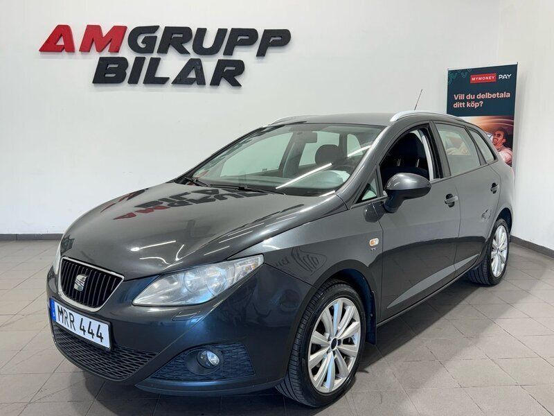 Mörkgrå Begagnad 2011 Seat Ibiza ST Style Kombi | 49 900 kr (Marknadspris) - Bild 1/4