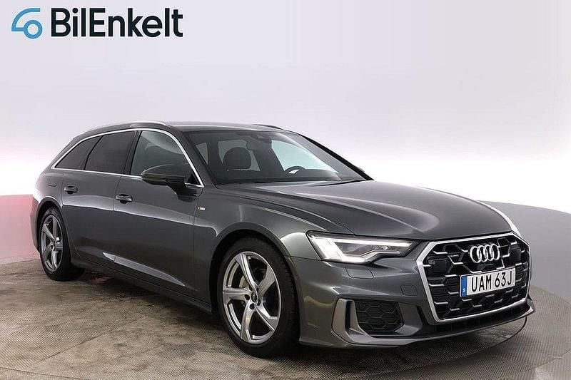 Grå Begagnad 2024 Audi A6 S-Line Kombi | 499 900 kr (Lite dyr) - Bild 1/4