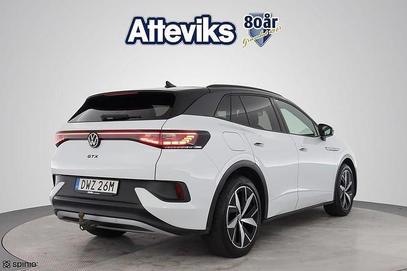 Begagnad VW ID.4 GTX 250 kW (340 HK) 2022 Vit SUV