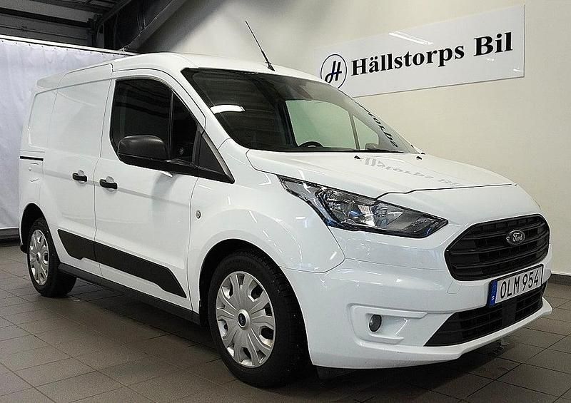 Vit Begagnad 2022 Ford Transit Pickup | 159 900 kr (Marknadspris) - Bild 1/4