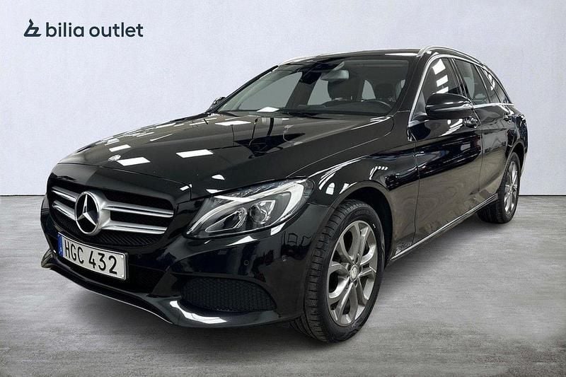 Svart Begagnad 2016 Mercedes C220 Kombi | 164 000 kr (Bra pris) - Bild 1/4