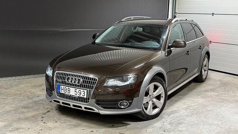 Brun Begagnad 2009 Audi A4 Allroad Kombi | 99 800 kr (Marknadspris) - Bild 1/4