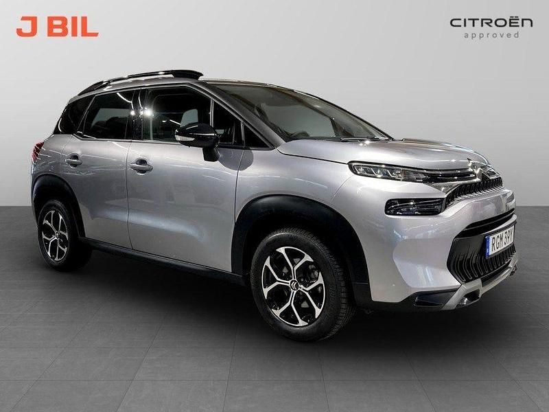 Grå Begagnad 2024 Citroën C3 Aircross Shine SUV | 189 900 kr (Marknadspris) - Bild 1/4