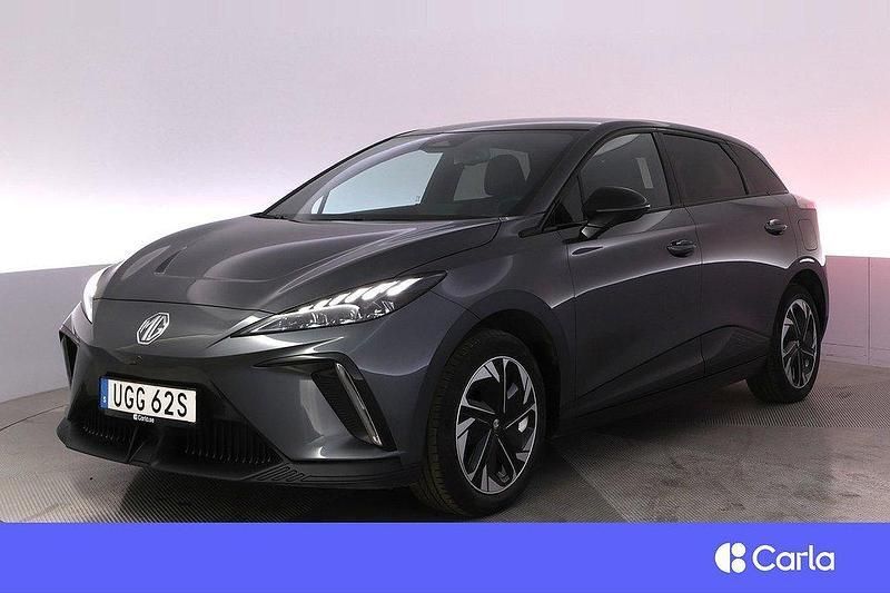 Grå Begagnad 2022 MG MG4 EV Luxury Halvkombi | 242 900 kr (Marknadspris) - Bild 1/3