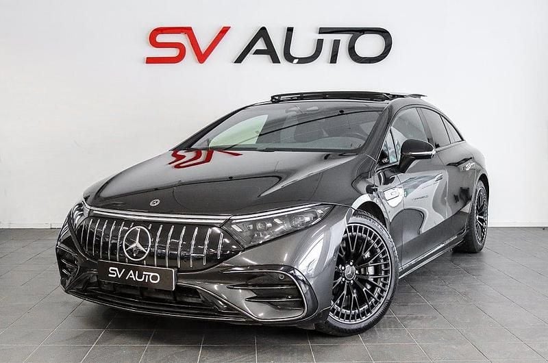 Begagnad Mercedes EQS 53 AMG AMG 559 kW (761 HK) 2022 Grå Sedan