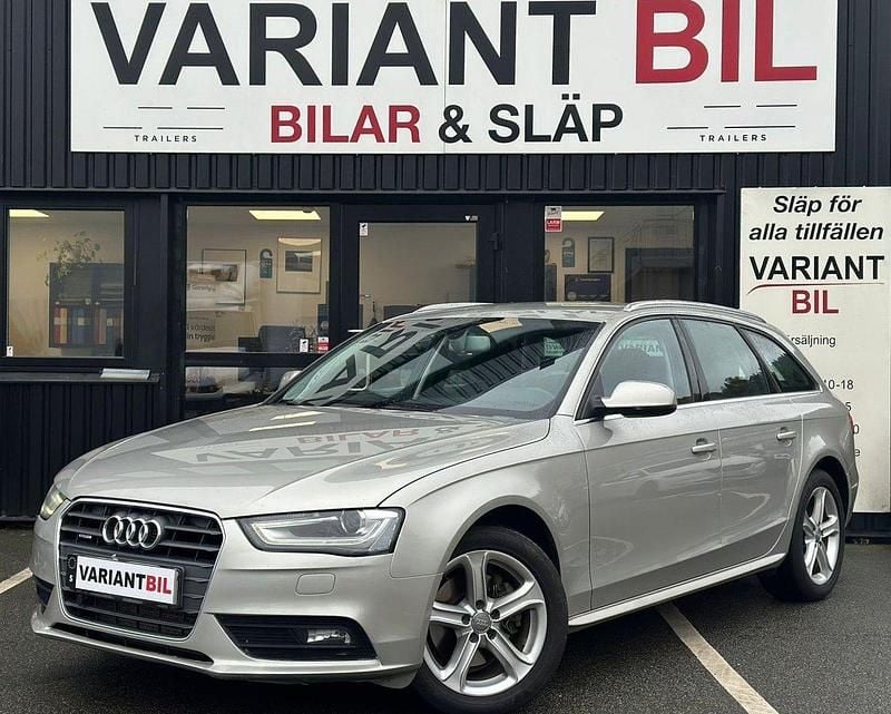 Silver Begagnad 2013 Audi A4 Comfort Kombi | 129 700 kr (Lite dyr) - Bild 1/4