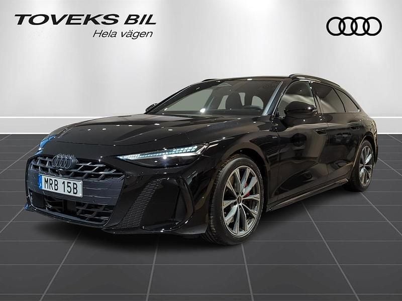 Ny Audi A6 S-Line 2026 Svart Kombi