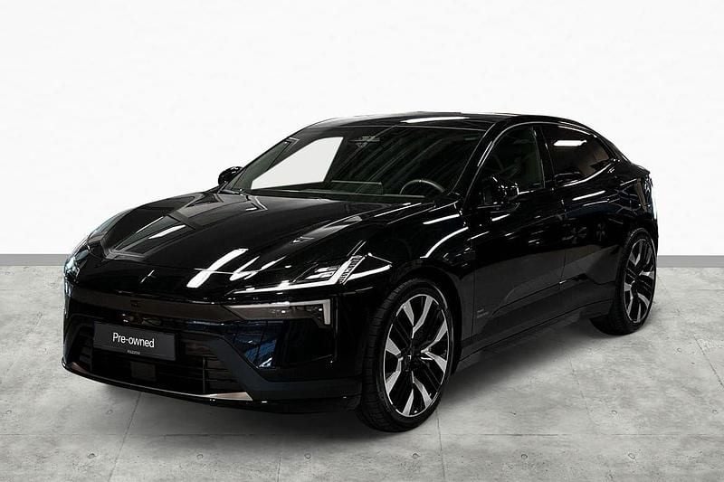Svart Begagnad 2024 Polestar 4 Long Range Dual motor SUV | 749 900 kr (Marknadspris) - Bild 1/3