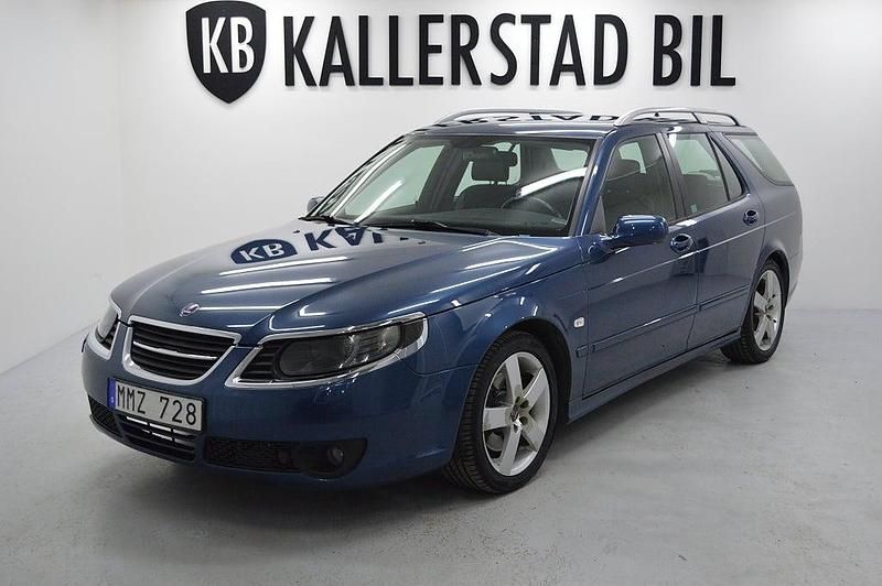 Begagnad Saab 9-5 Vector 185 HK (136 kW) 2008 Blå Kombi