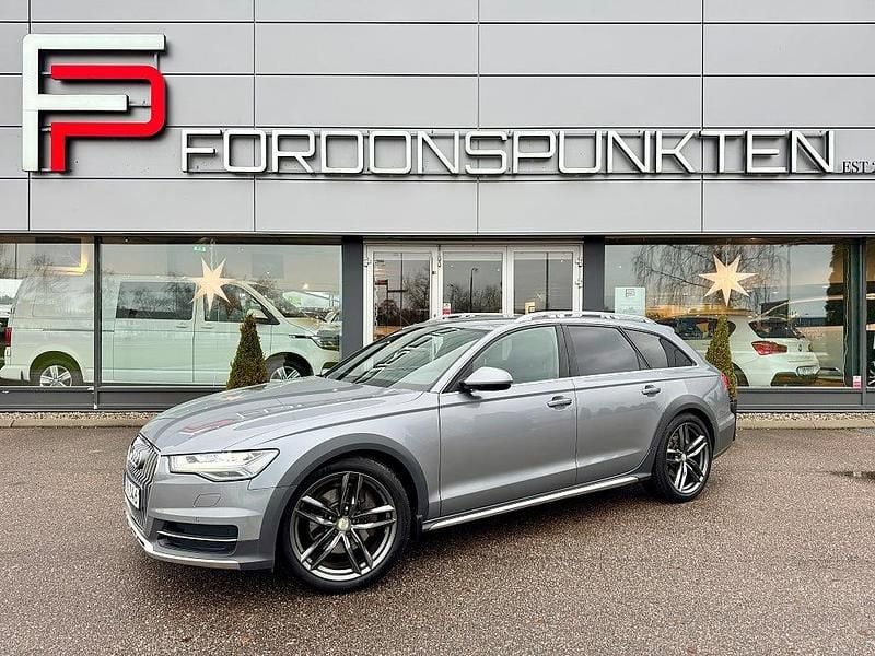 Grå Begagnad 2018 Audi A6 Allroad Kombi | 279 000 kr (Marknadspris) - Bild 1/4