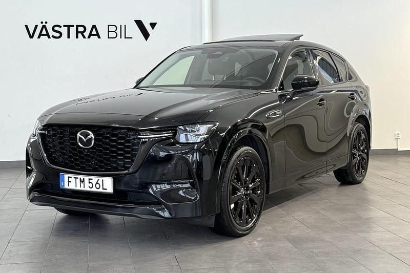 Svart Begagnad 2023 Mazda CX-60 Homura-Line SUV | 459 900 kr (Marknadspris) - Bild 1/4