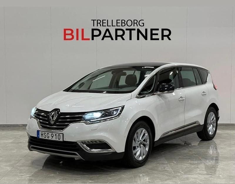 Vit Begagnad 2016 Renault Espace Minibuss | 109 900 kr (Bra pris) - Bild 1/4