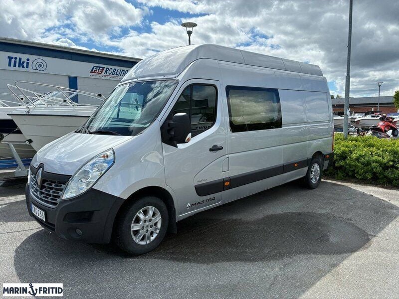 Grå Begagnad 2018 Renault Master Van | 169 900 kr (Superpris) - Bild 1/4