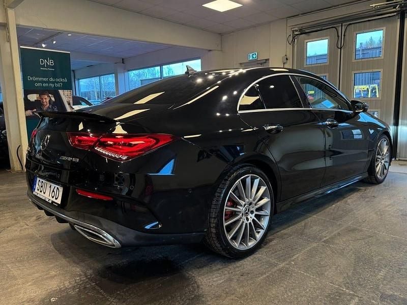 Begagnad Mercedes CLA200 AMG 163 HK (119 kW) 2019 Svart Sedan