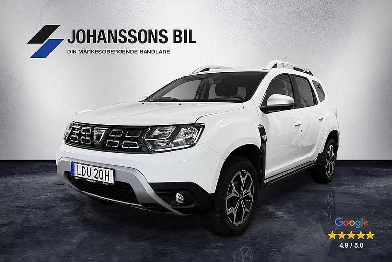 Vit Begagnad 2019 Dacia Duster SUV | 169 900 kr (Marknadspris) - Bild 1/4