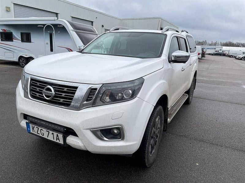 Vit Begagnad 2019 Nissan Navara N-Guard Pickup | 209 000 kr (Superpris) - Bild 1/2