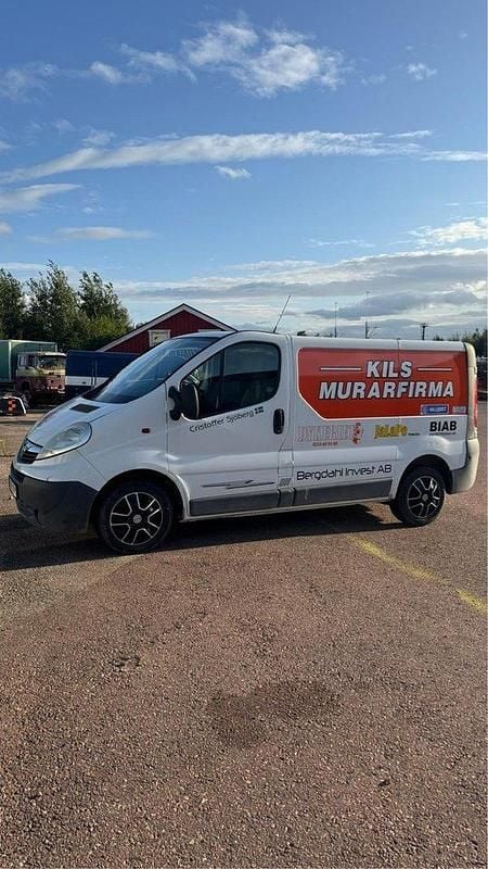 Vit Begagnad 2008 Opel Vivaro Van | 22 900 kr (Bra pris) - Bild 1/4