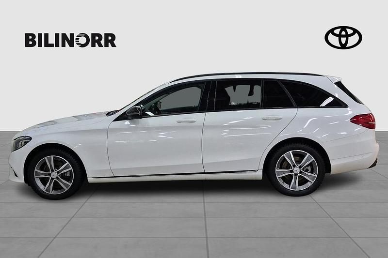 Begagnad Mercedes C220 Edition 194 HK (142 kW) 2018 Vit Kombi